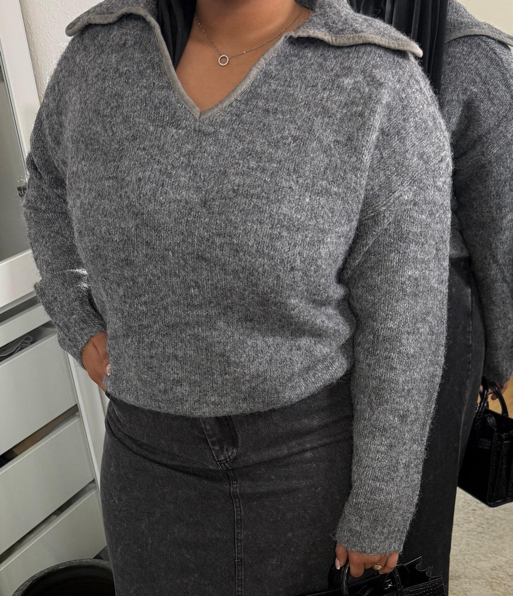 Pull Isis - Laine Gris