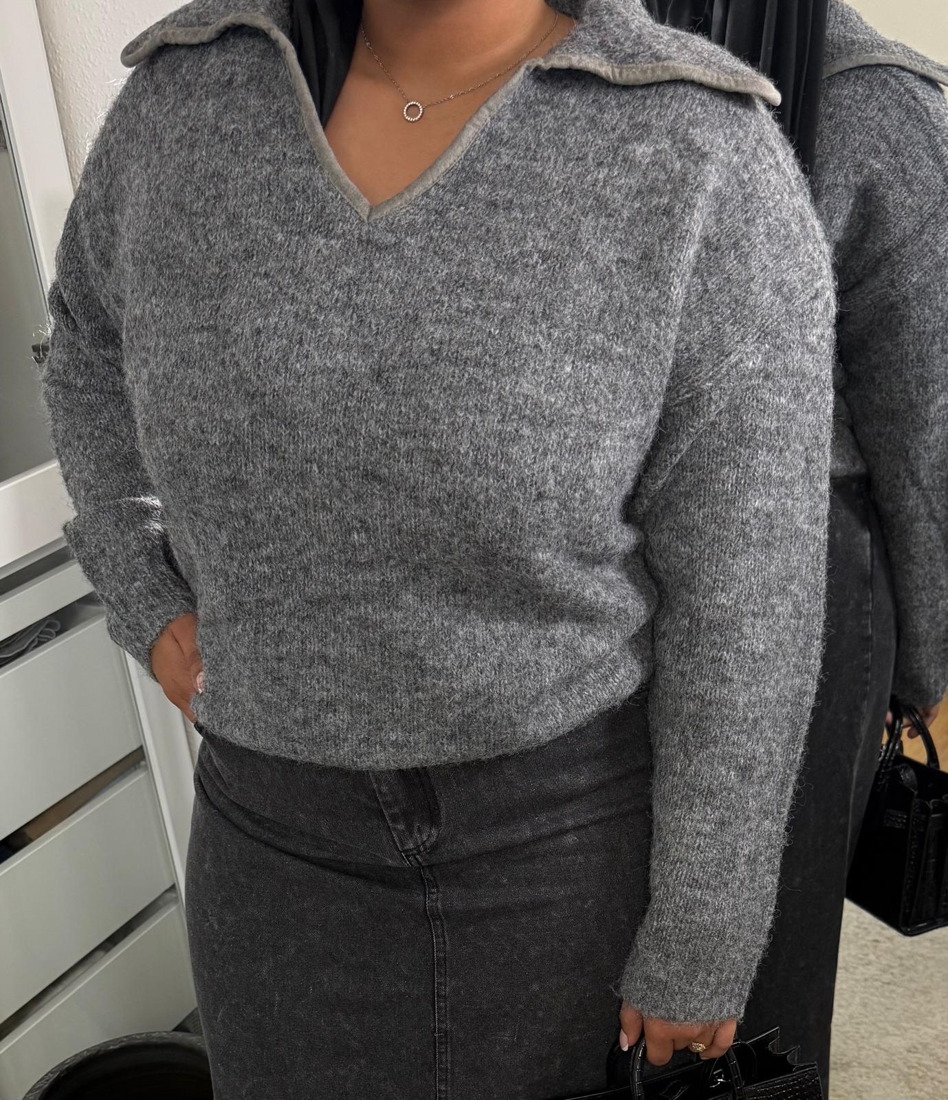 Pull Isis - Laine Gris