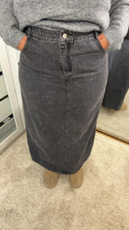 Jupe Célia - Jean Stretch Gris