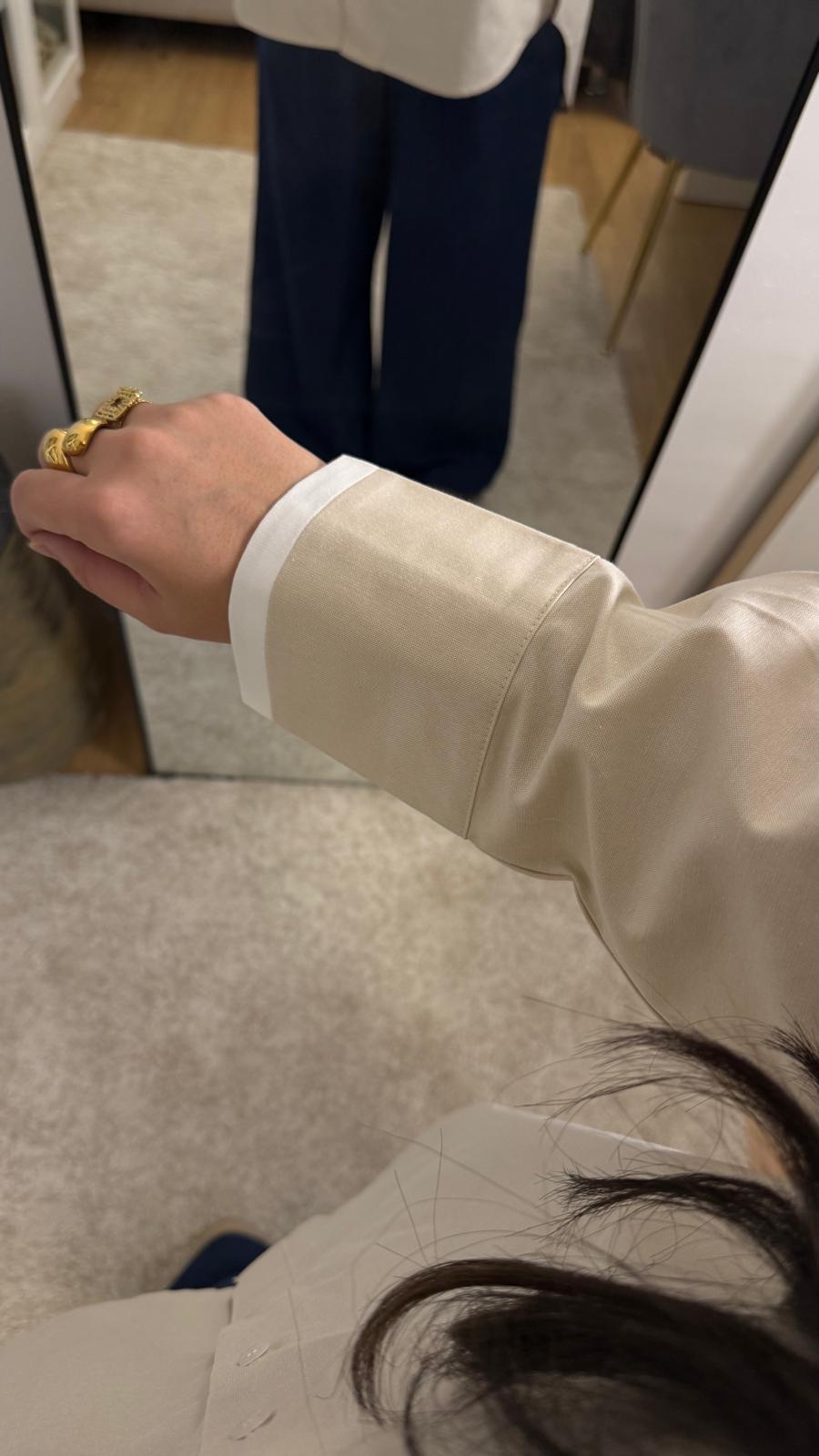 Chemise Léona - Beige Élégante