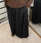 Jupe Selma - longue Noir Élégante