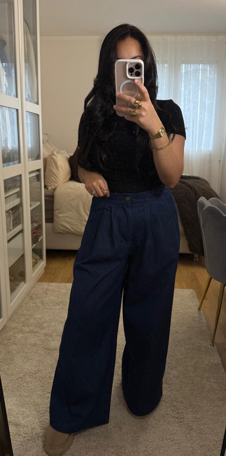 Pantalon Naya - Denim Élégant