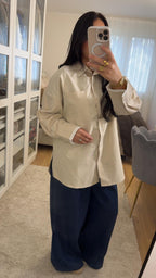 Chemise Léona - Beige Élégante