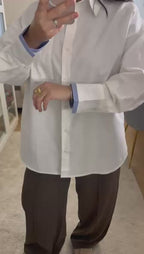 Chemise Léona - Blanche Élégante